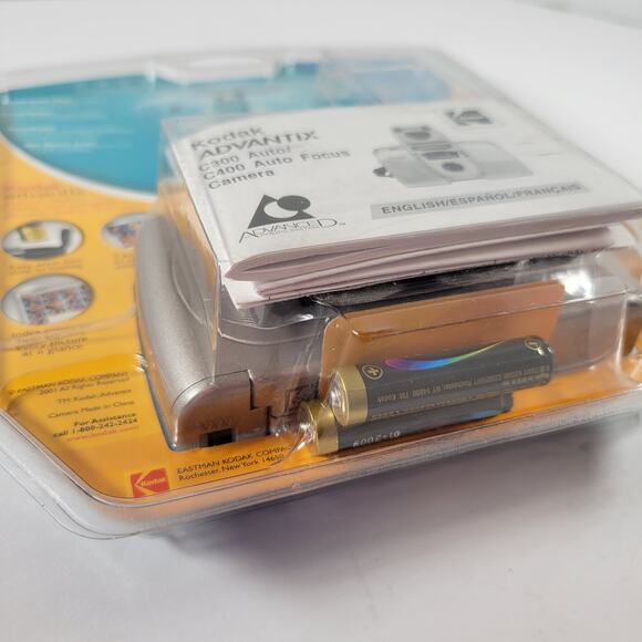 New Kodak Advantix C400 Camera Outfit f5.6 22mm Ektanar Lens NO FILM - Picture 4 of 16